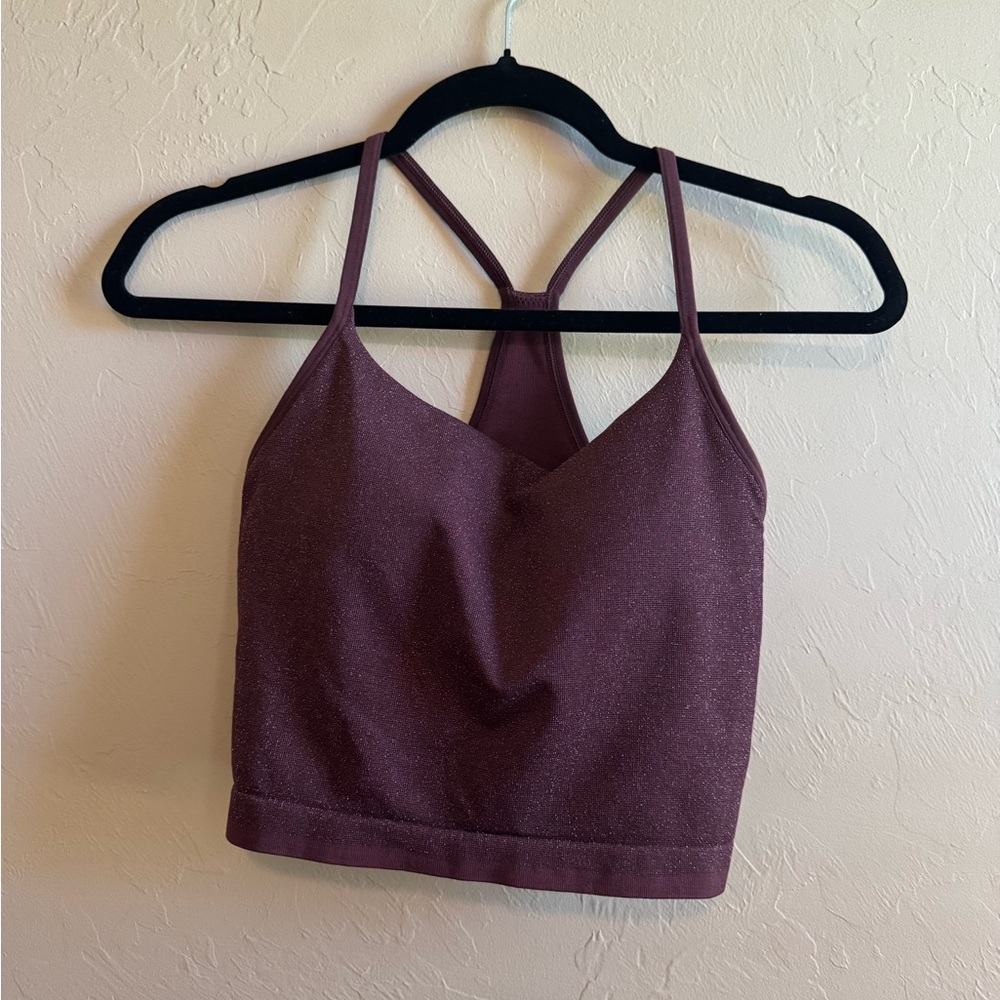 All in Motion Maroon Workout Top